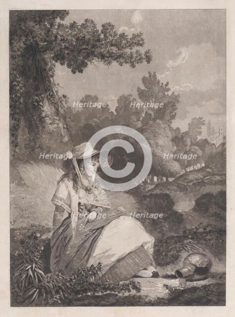 Pauvre Annette, 1795. Creator: Philibert Louis Debucourt.