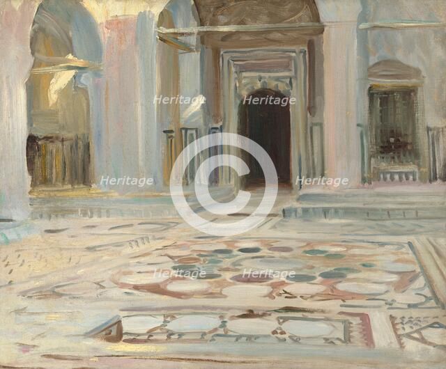 Pavement, Cairo, 1891. Creator: John Singer Sargent.