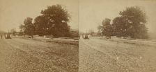 Paving of Lenox Ave. north of Central Park., c1850-1930. Creator: Unknown