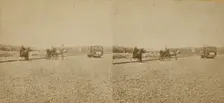 Paving of Lenox Ave. no. of Central Park., c1850-1930. Creator: Unknown