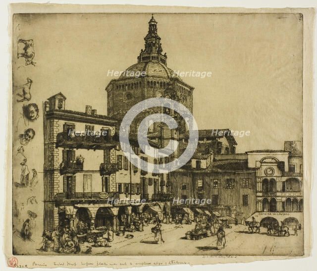 Pavia, 1904. Creator: Donald Shaw MacLaughlan.