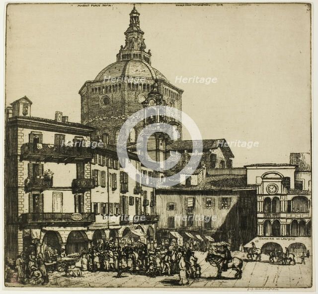 Pavia, 1904. Creator: Donald Shaw MacLaughlan.