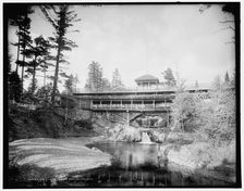 Pavilion in Lester Park, Duluth, Minn., c1902. Creator: William H. Jackson