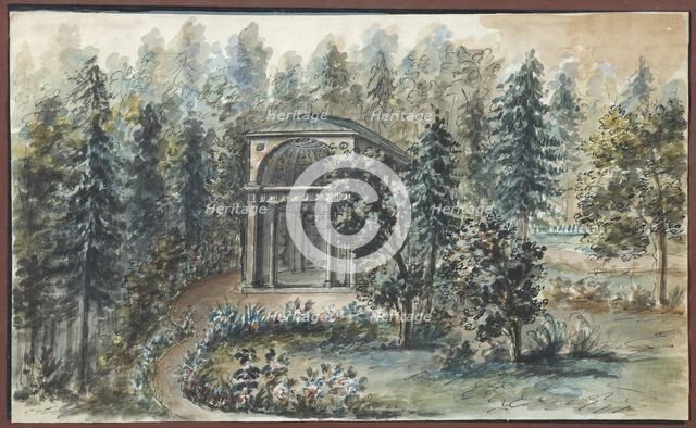Pavilion in memory of Frederica, sister of Empress Maria Feodorovna, in Pavlovsk.