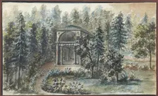 Pavilion in memory of Frederica, sister of Empress Maria Feodorovna, in Pavlovsk