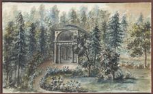 Pavilion in memory of Frederica, sister of Empress Maria Feodorovna, in Pavlovsk