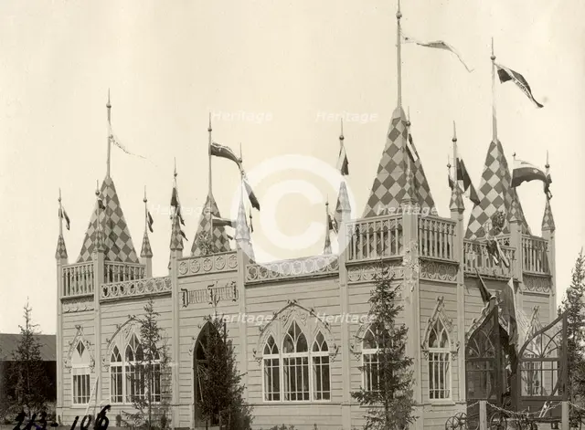 Pavilion "John Grieves", 1911. Creator: A. A. Antonov.