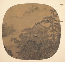 Pavilion on a Lake. Creator: Unknown