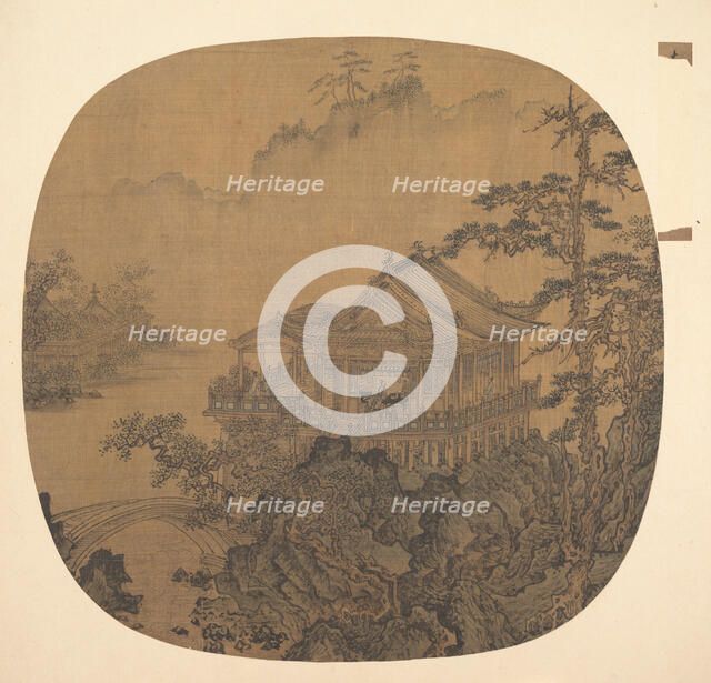 Pavilion on a Lake. Creator: Unknown.