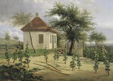 Pavilion on Dr. Körner’s vineyard near Loschwitz, 1828. Creator: Traugott Faber