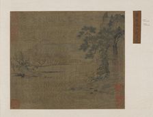 Pavilion on the spring river, Ming or Qing dynasty, 16th-19th century. Creator: Unknown