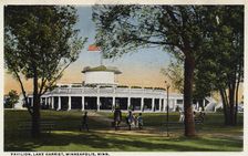 Pavilion, Lake Harriet, Minneapolis, Minnesota, USA, 1915