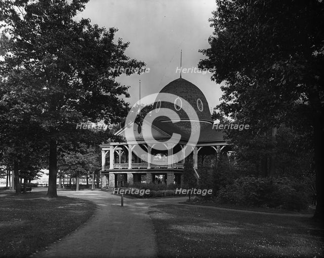 Pavilion, Pine Grove Park, Port Huron, Mich., c1907. Creator: Unknown.