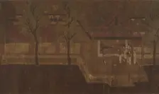 Pavilion with Figures. Creator: Unknown