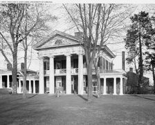 Pavilion X, East Lawn, University of Virginia, between 1900 and 1906. Creator: Unknown