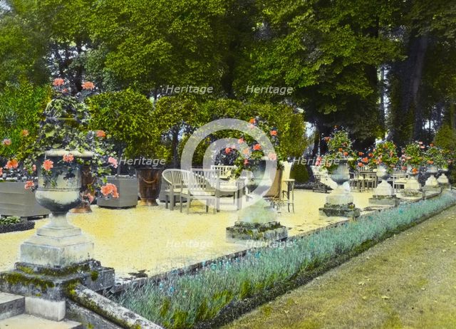 "Pavillon Colombe," Edith Jones Wharton house, St. Brice-sous-Fore^t, Seine-et-Oise, France, 1925. Creator: Frances Benjamin Johnston.