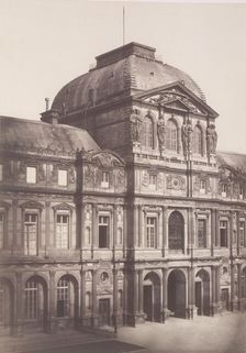 Pavillon de l'Horloge, Louvre, 1852-53. Creator: Edouard Baldus