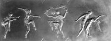 Pavlova dancing the Autumn Bacchanal, (c1911?). Creator: Maurice Charpentier-mio