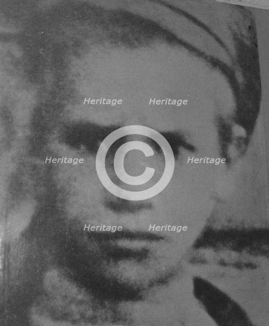 Pavlik Morozov (The only real photo of him) Artist: Anonymous  