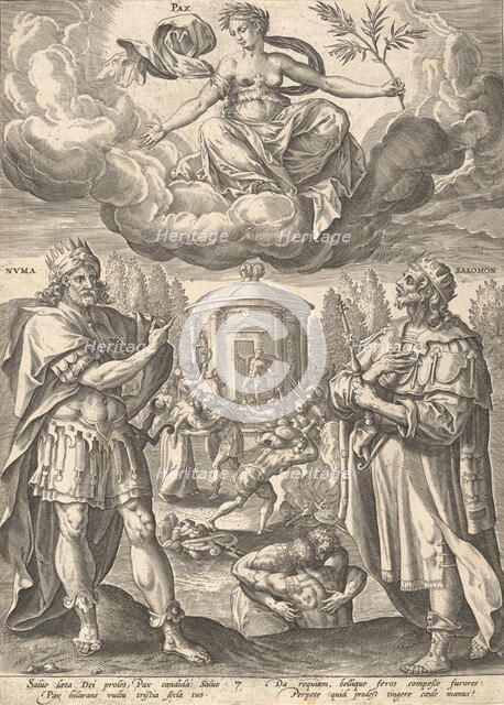 Pax, ca. 1581. Creator: After Maerten de Vos.