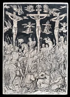 Pax with Christ on the Cross. Creator: Unknown