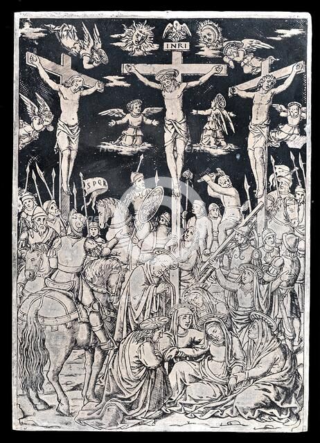 Pax with Christ on the Cross. Creator: Unknown.