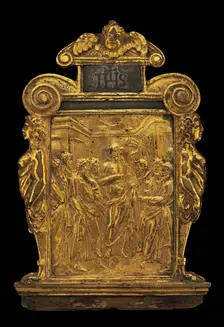 Pax with the Resurrected Christ Appearing to the Disciples, shortly after 1534. Creator: Unknown