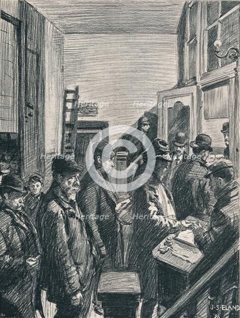 Pay-Day, c1892-1906, (1906). Artist: John Shelton Eland