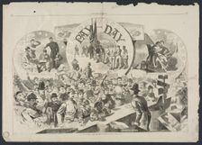 Pay Day in the Army of the Potomac, 1863. Creator: Winslow Homer (American, 1836-1910)