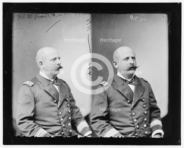 Paymaster Albert W. Bacon, U.S.N., 1865-1880. Creator: Unknown.