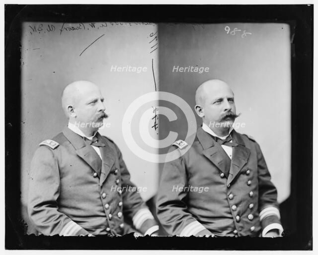 Paymaster Albert W. Bacon, U.S.N., 1865-1880. Creator: Unknown.