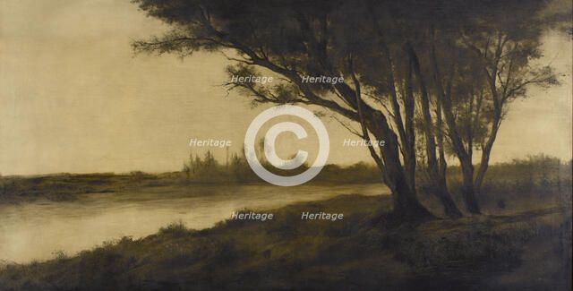 Paysage, 1888. Creator: Frédérick Juncker.