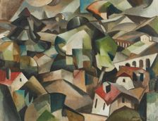 Paysage à Meudon, 1911. Creator: Gleizes, Albert (1881-1953)