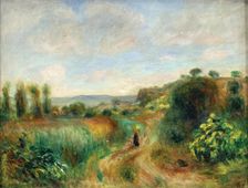 Paysage à Cagnes, 1898. Creator: Renoir, Pierre Auguste (1841-1919)