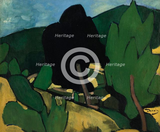 Paysage à Cassis, 1907. Creator: Derain, Andrè (1880-1954).