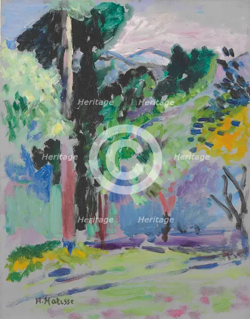 Paysage à Collioure, c1905-1906. Creator: Matisse, Henri (1869-1954).