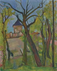 Paysage à Saint-Bernard (Ain), 1932. Creator: Valadon, Suzanne (1865-1938)