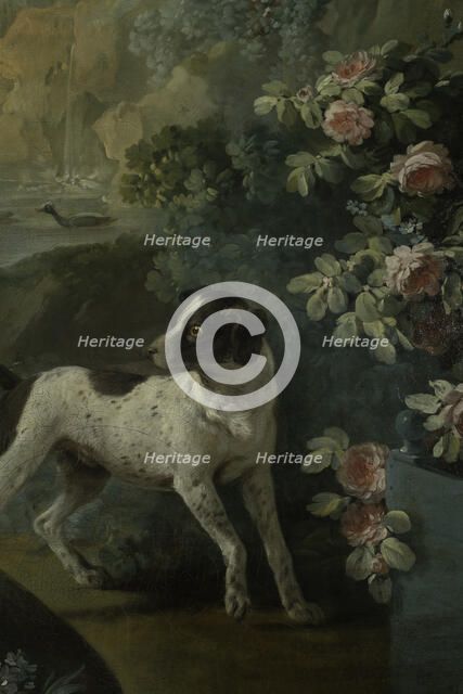 Paysage au chien, between 1765 and 1770. Creator: Jean Baptiste Marie Huet.