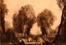 Paysage d'autrefois, c1880-1940. Creator: Gaston De Latenay