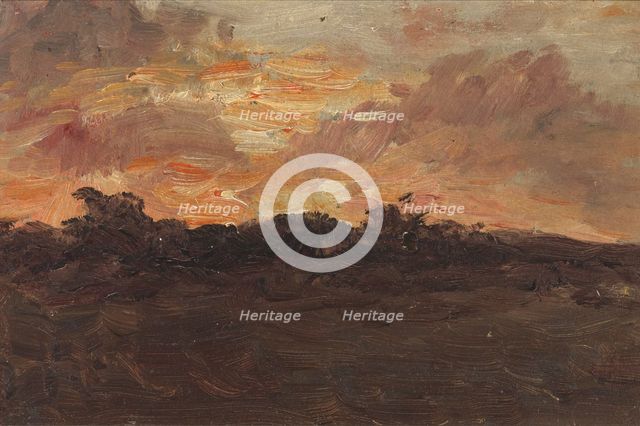 Paysage d'Afrique (Congo), c1910. Creator: Ernest Psichari.