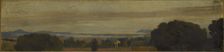 Paysage d'Italie, bord de mer, between 1859 and 1864. Creator: Jean Jacques Henner