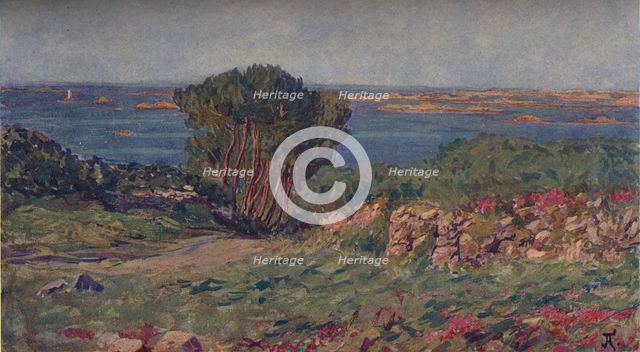'Paysage De Bretegne', c1900, (1905). Artist: Jean Francis Auburtin.