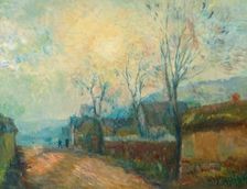 Paysage de campagne. Creator: Lebourg, Albert (1849-1928)