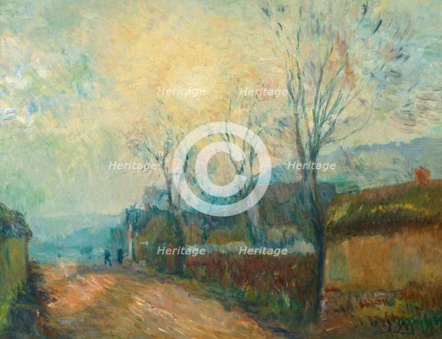 Paysage de campagne. Creator: Lebourg, Albert (1849-1928).