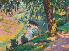 Paysage de la Creuze. Creator: Alluaud, Eugène (1866-1947)