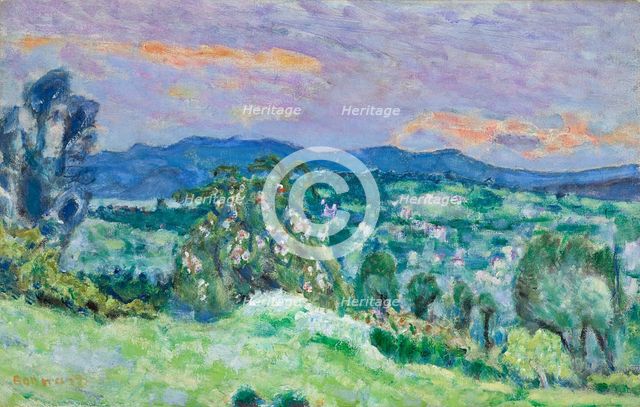 Paysage de Saint-Tropez, c1928. Creator: Bonnard, Pierre (1867-1947).