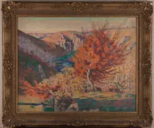 Paysage, le rocher de la Fileuse, between 1893 and 1920. Creator: Armand Guillaumin