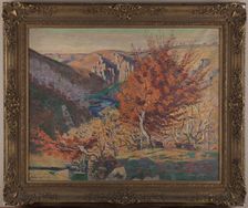 Paysage, le rocher de la Fileuse, between 1893 and 1920. Creator: Armand Guillaumin