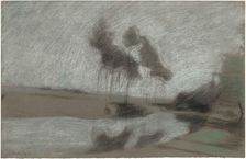 Paysage mystique, 1894. Creator: Dulac, Charles-Marie (1865-1898)