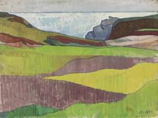 Paysage rocheux, Le Pouldu, ca 1891. Creator: Filiger, Charles (1863-1928)